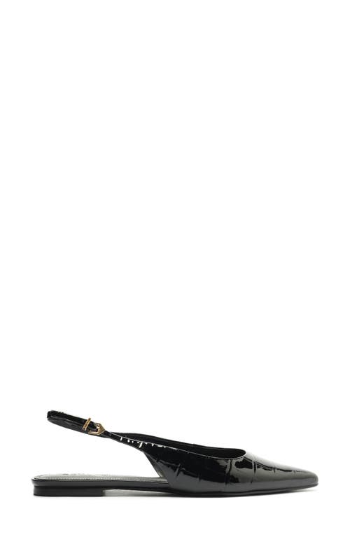 SCHUTZ SCHUTZ PAOLA SLINGBACK POINTED TOE BALLET FLAT 
