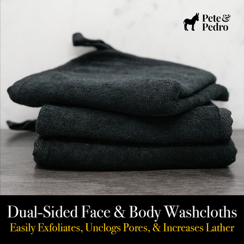 Shop Pete & Pedro Dual-sided Face & Body Washcloths