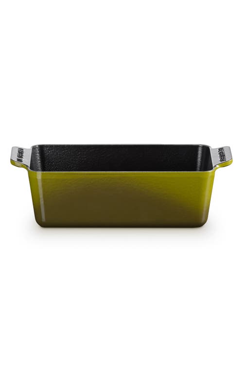 Le Creuset Cast Iron Loaf Pan In Olive