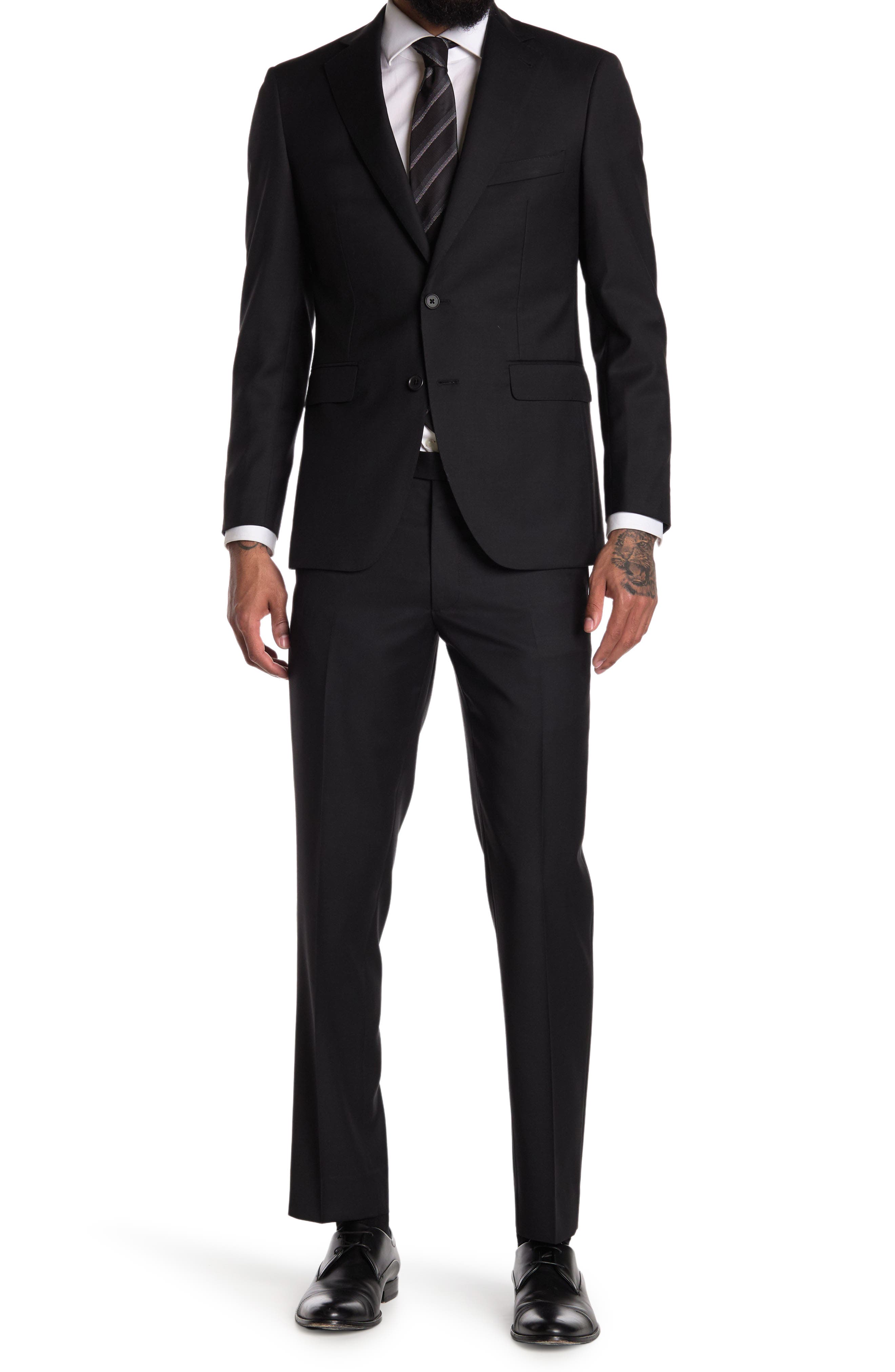 Alton Lane Notch Lapel Suit In Rs3003 Black | ModeSens