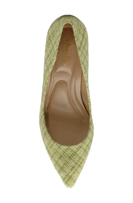 Charles By Charles David Angelica Heel In Chartreuse