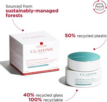 Clarins Cryo-Flash Instant Lift Effect & Glow Boosting Face Mask