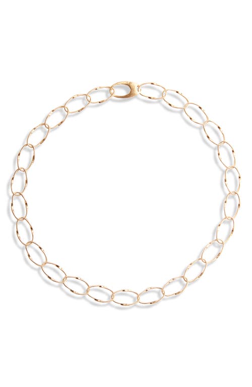 Marco Bicego Marrakech Onde 18K Yellow Gold Collar Necklace at Nordstrom, Size 18 In