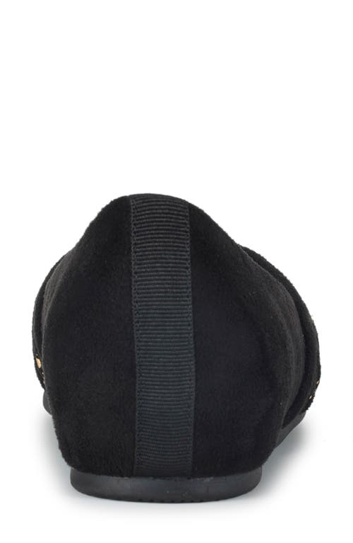 Baretraps Charlie Flat In Black/old Gold