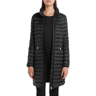 Moncler Sable Lightweight Down Quilted Puffer Coat, 0 (fits like 00-0 US) - Black