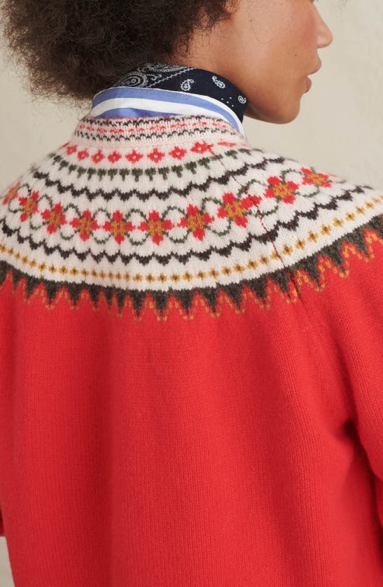 ALEX MILL HILDE FAIR ISLE CARDIGAN