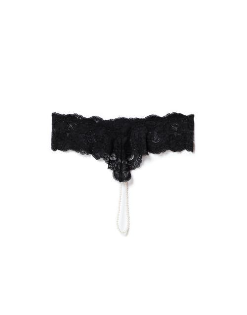 Adore Me Aster Thong Panties In Black