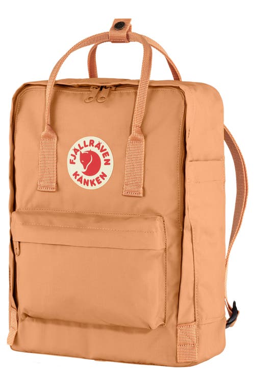 Shop Fjall Raven Fjällräven Kånken Water Resistant Backpack In Peach Sand