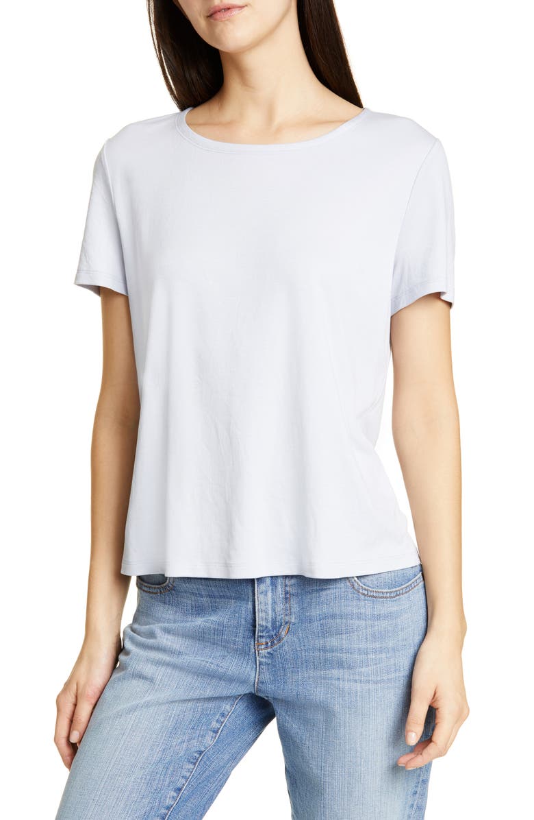 Eileen Fisher Tencel® Lyocell Top (Regular & Petite) | Nordstrom