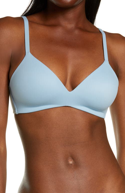 Wacoal How Perfect Wire Free T-Shirt Bra in Ashley Blue