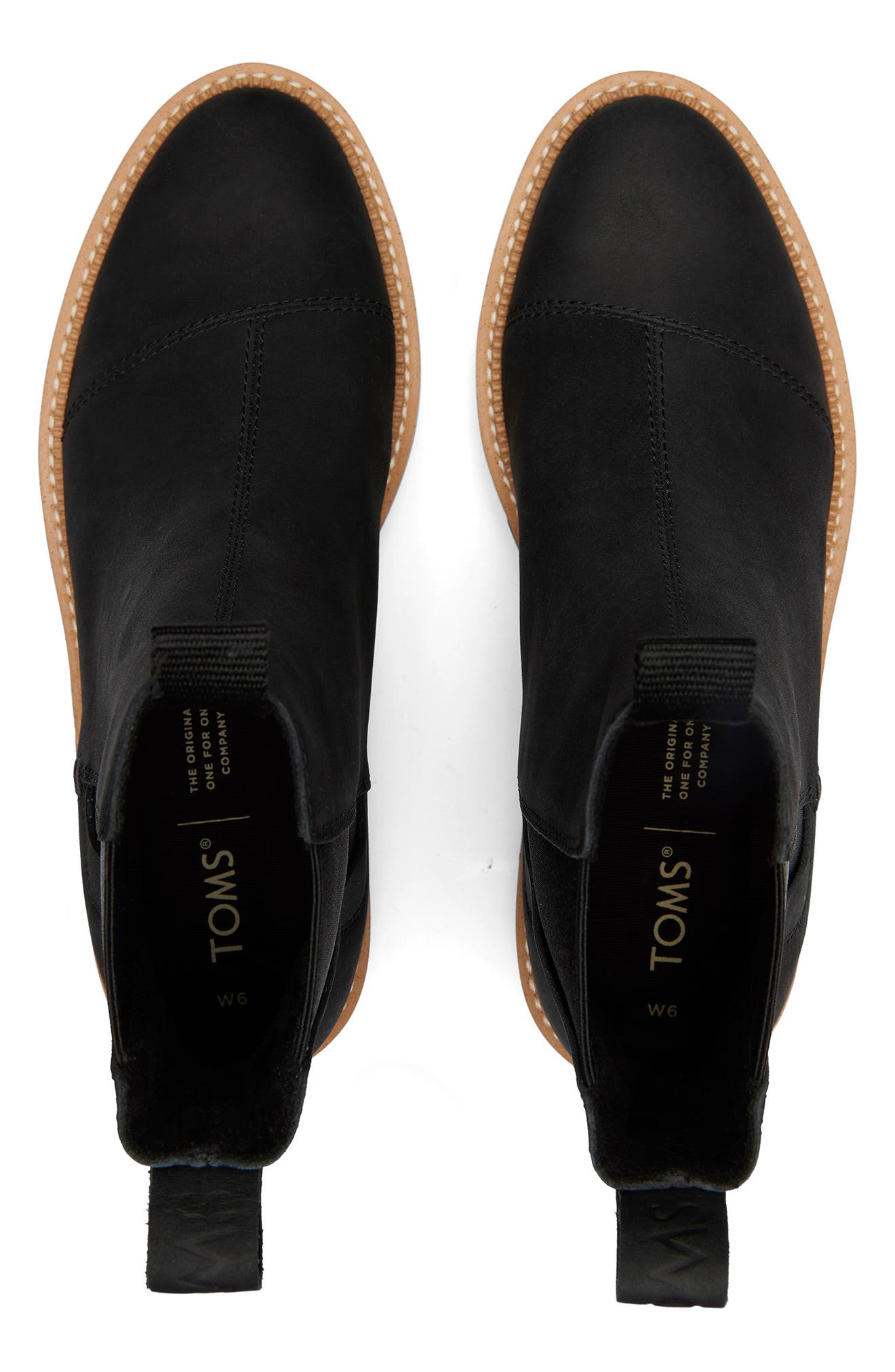 toms black booties nordstrom