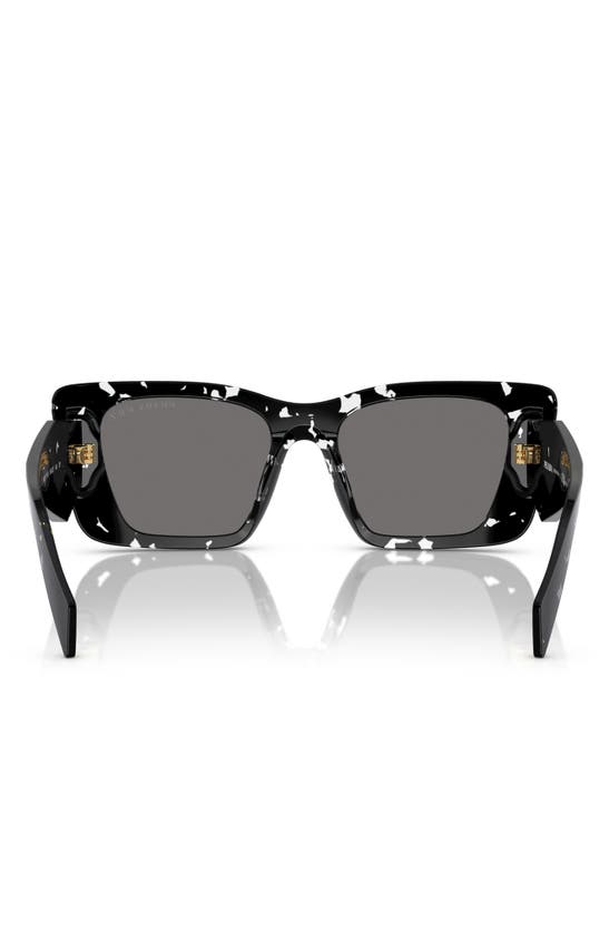 PRADA PRADA 51MM BUTTERFLY POLARIZED SUNGLASSES 