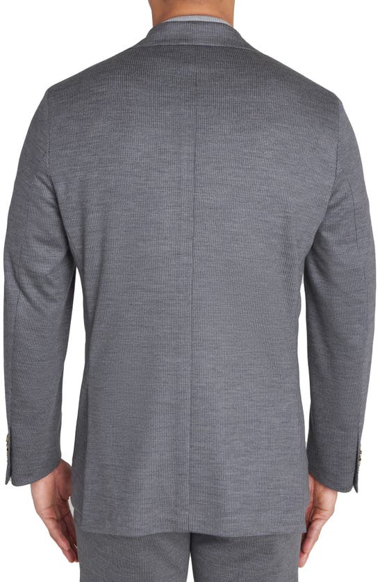 Jack Victor Hartford Soft Constructed Wool Blend Suit In Grey