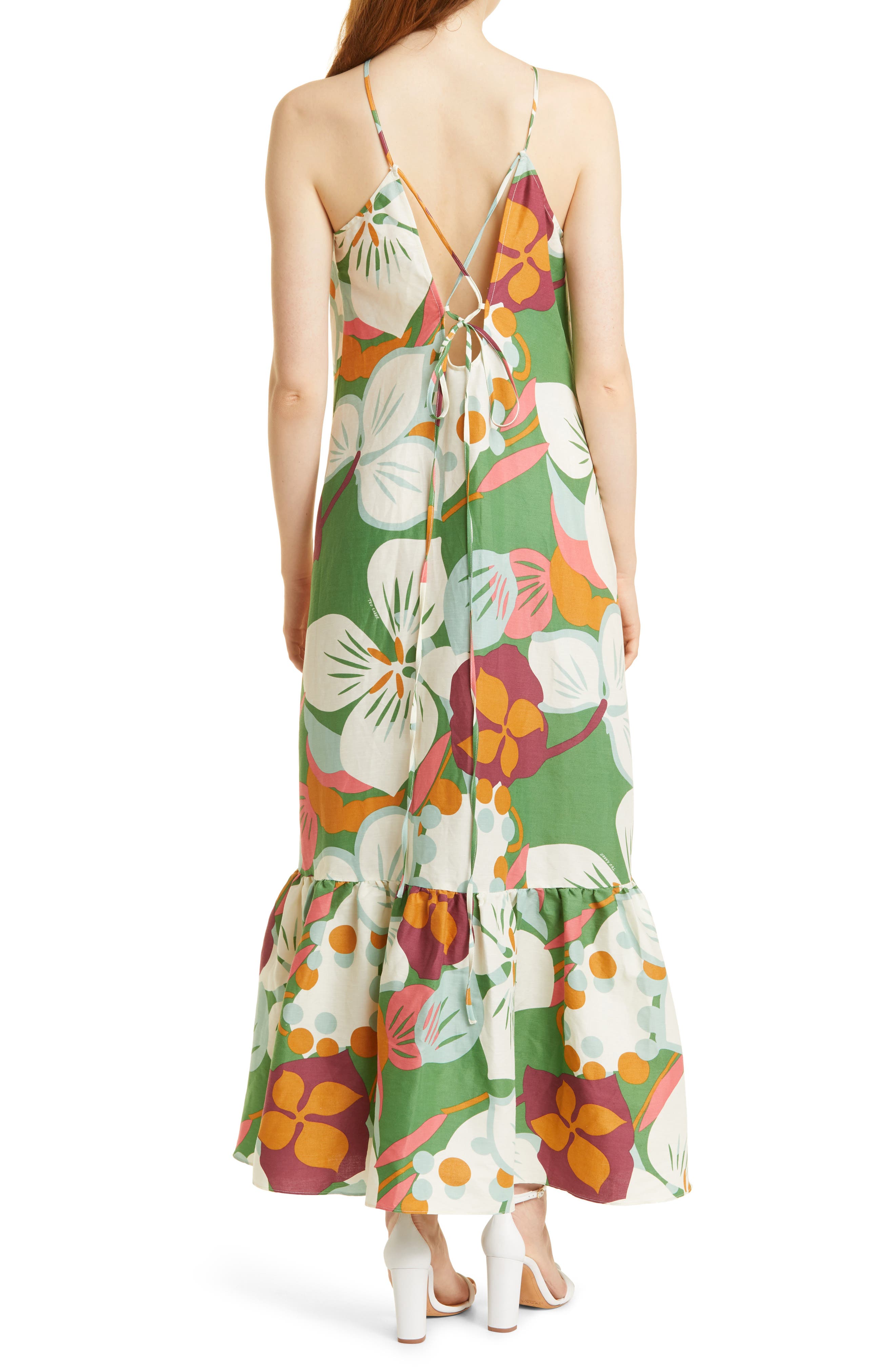 ted baker backless dress