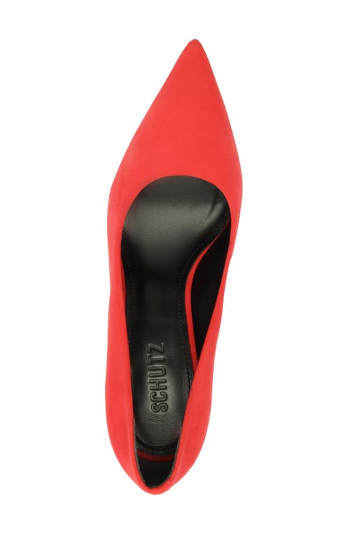 schutz lou pointy toe pump
