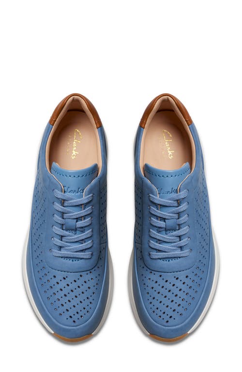 Shop Clarksr Clarks(r) Tivoli Grace Sneaker In Blue Nubuck