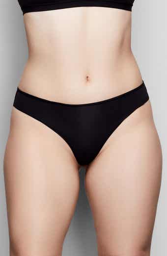 SKIMS High Neck Thong Bottom Fits Everybody Bodysuit - Black - size Large  in 2023