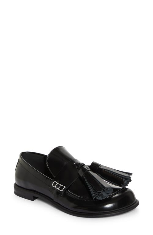 Jw Anderson Tassel Loafer In 999 Black