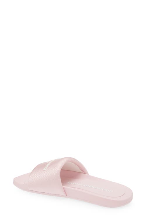 Shop Alexander Wang Pool Slide In Light Pink