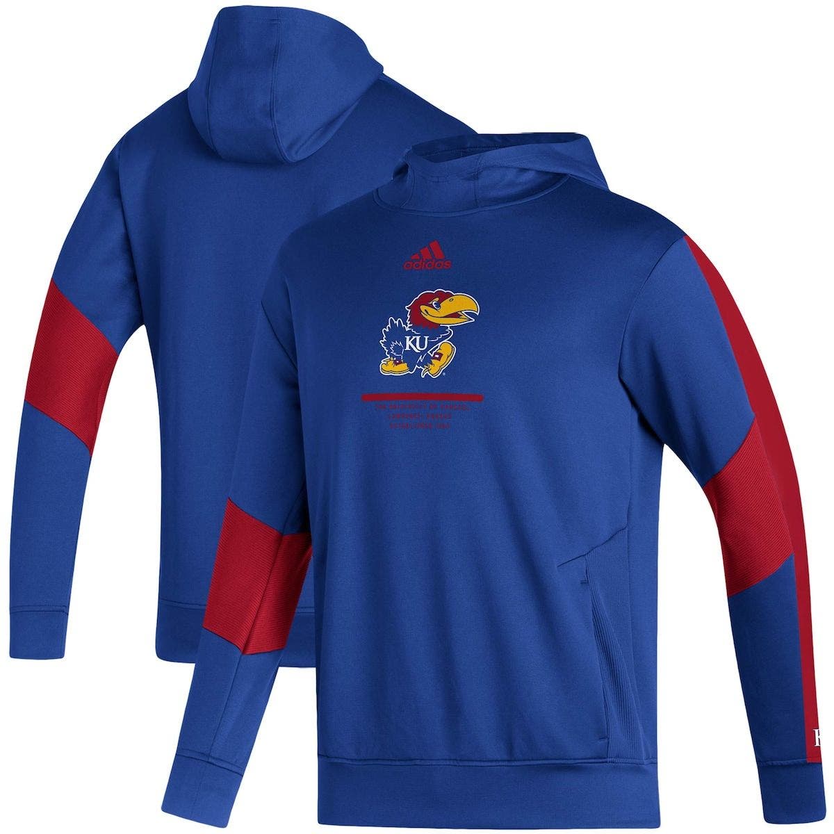 kansas adidas pullover