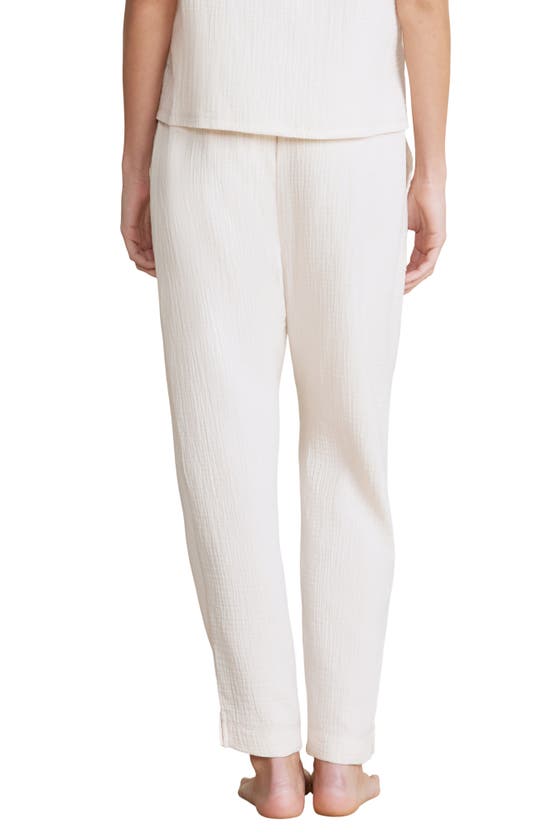 Shop Barefoot Dreams Malibu Collection® Sun Soaked Crop Sleep Pants In Sand Dune