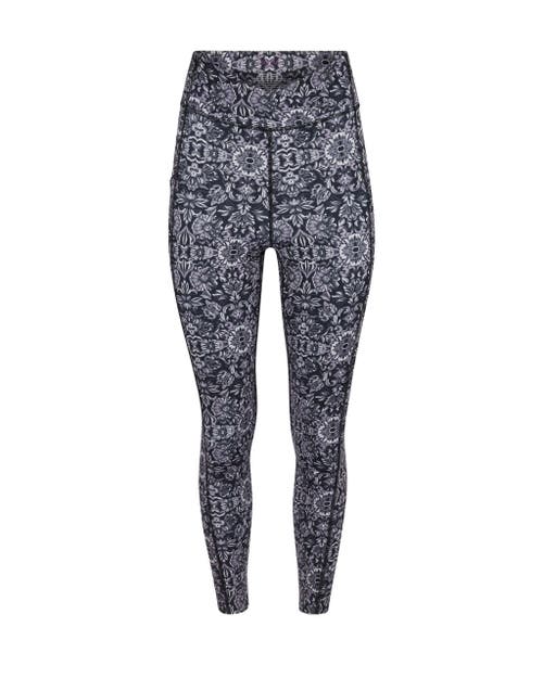 Adore Me Lotus Lotus Leggings In Geo Black