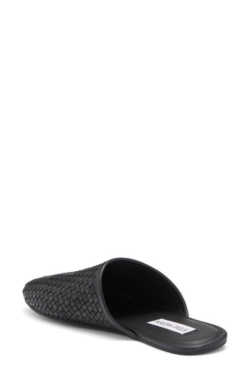 Shop Steve Madden Sallie Mule In Black Leather