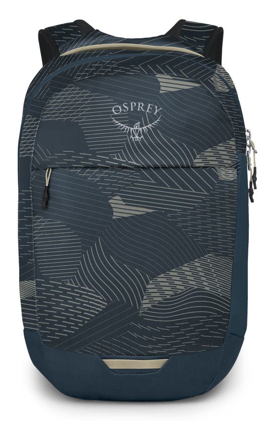 Osprey Transporter Panel Loader Backpack In Camo Lines Print
