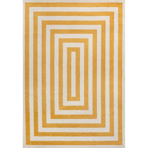 JONATHAN Y JONATHAN Y BANDOL MODERN CLASSIC MITRE STRIPE AREA RUG