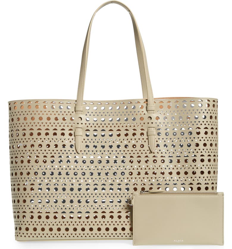 Alaïa Mina 44 Perforated Leather Tote | Nordstrom