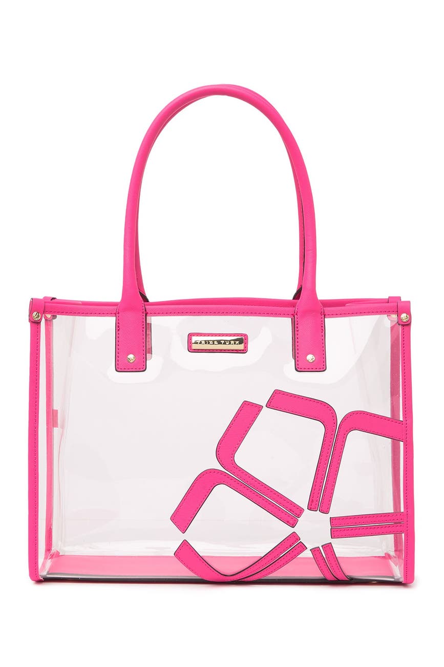 trina turk pink handbag