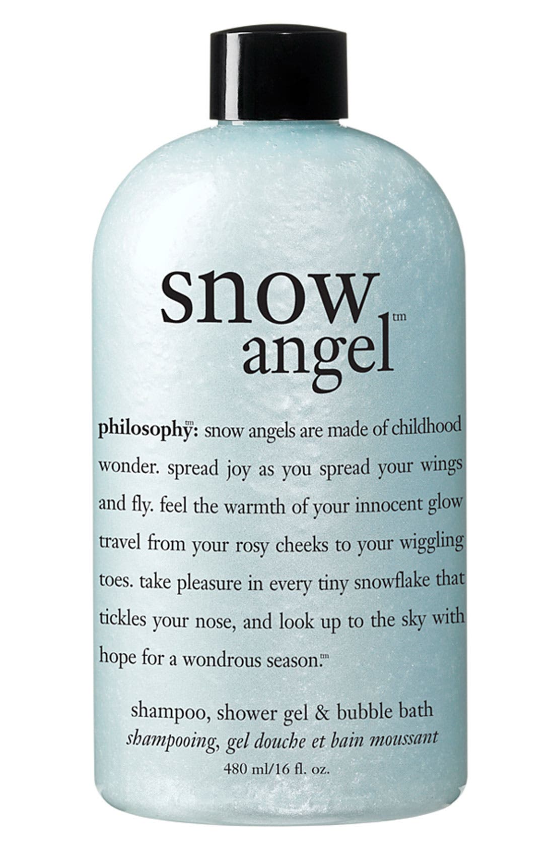 philosophy 'snow angel' shampoo, shower gel & bubble bath Nordstrom