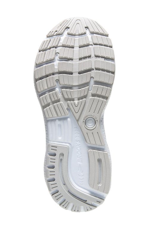 Shop Brooks Ghost 16 Running Shoe In White/white/grey