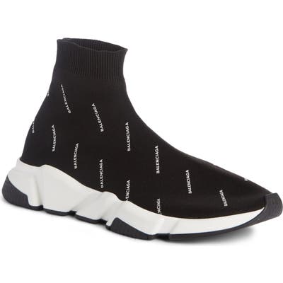 Balenciaga Logo Speed Slip-On