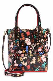 Christian Louboutin Small Cabata Print Patent Leather Tote | Nordstrom