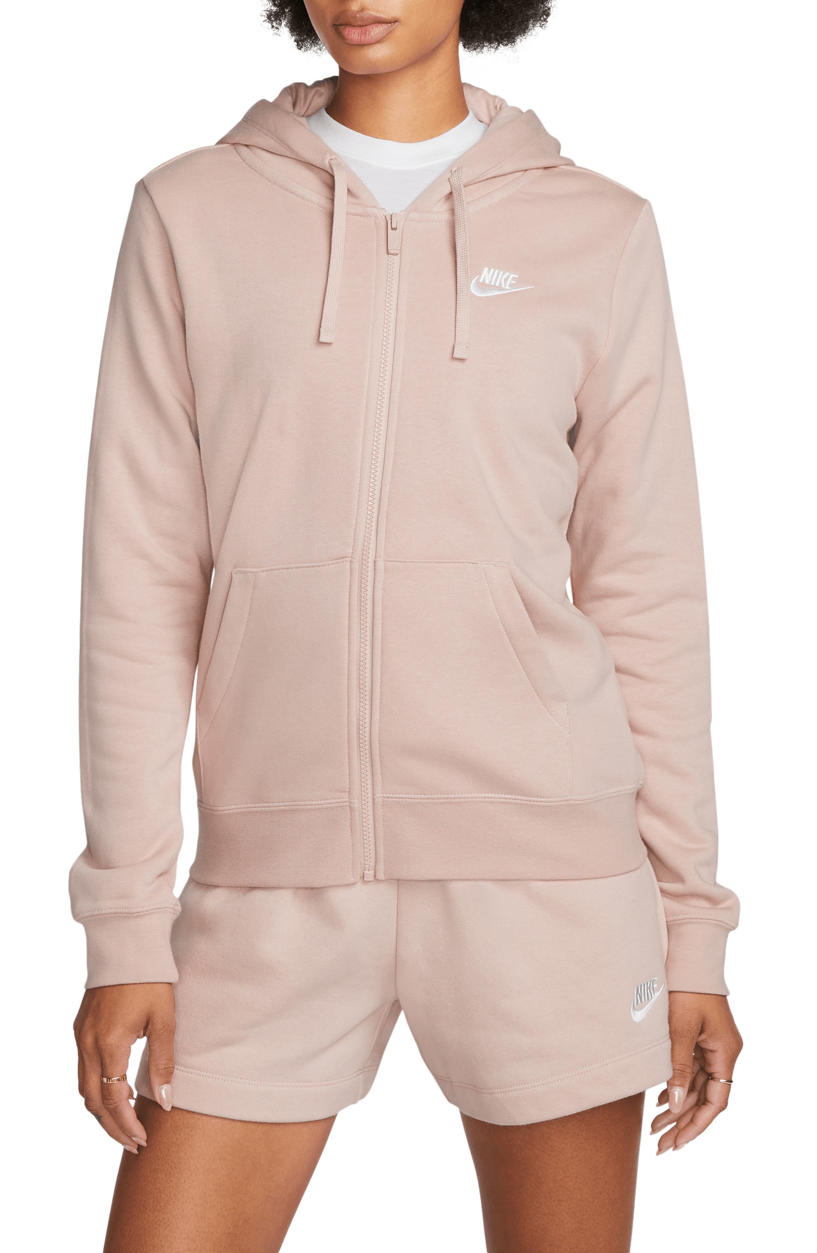 nike club fleece full zip