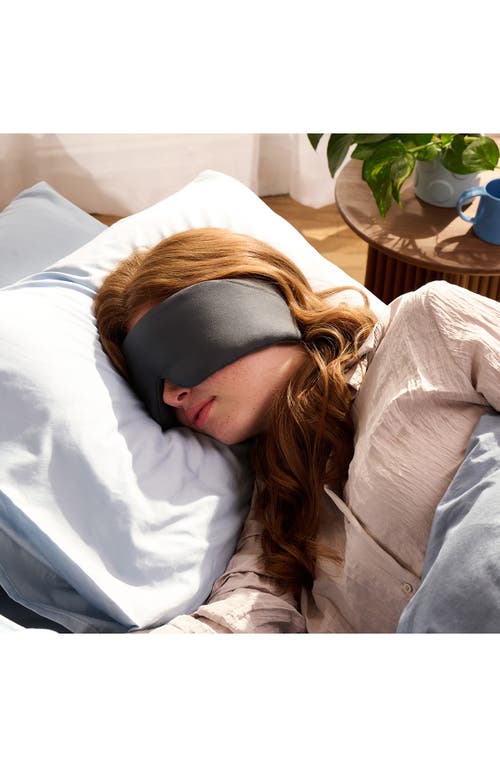 Shop Bearaby Dreamer Weighted Eye Mask In Asteroid Grey