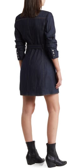 Buy Hopeshow Short Sleeve Mini Blazer Dress with Belt 2024 Online