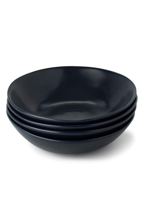 Fable The Pasta Set of 4 Bowls in Midnight Blue at Nordstrom