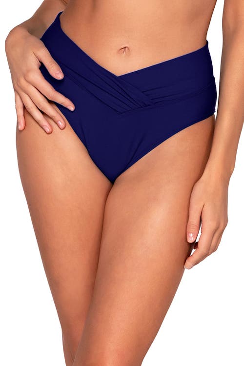 Shop Sunsets Summer Lovin' V-front In Indigo