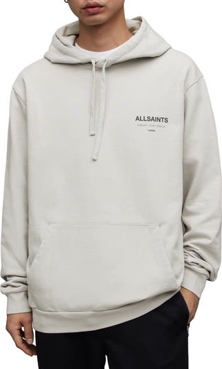 All saints grey discount hoodie