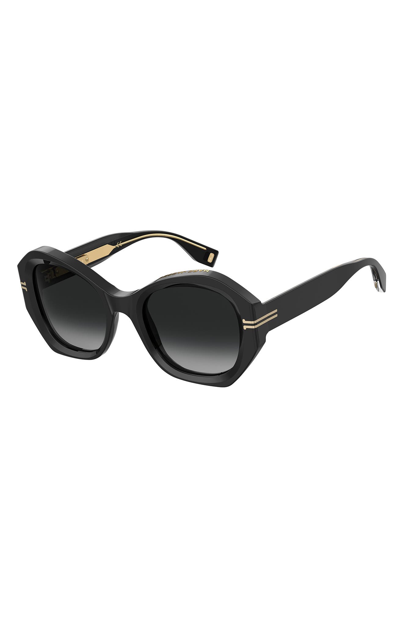 marc jacobs 52mm round sunglasses