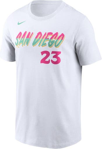 Fernando Tatis Jr. San Diego Padres Nike Youth 2022 City Connect Name &  Number T-Shirt - White