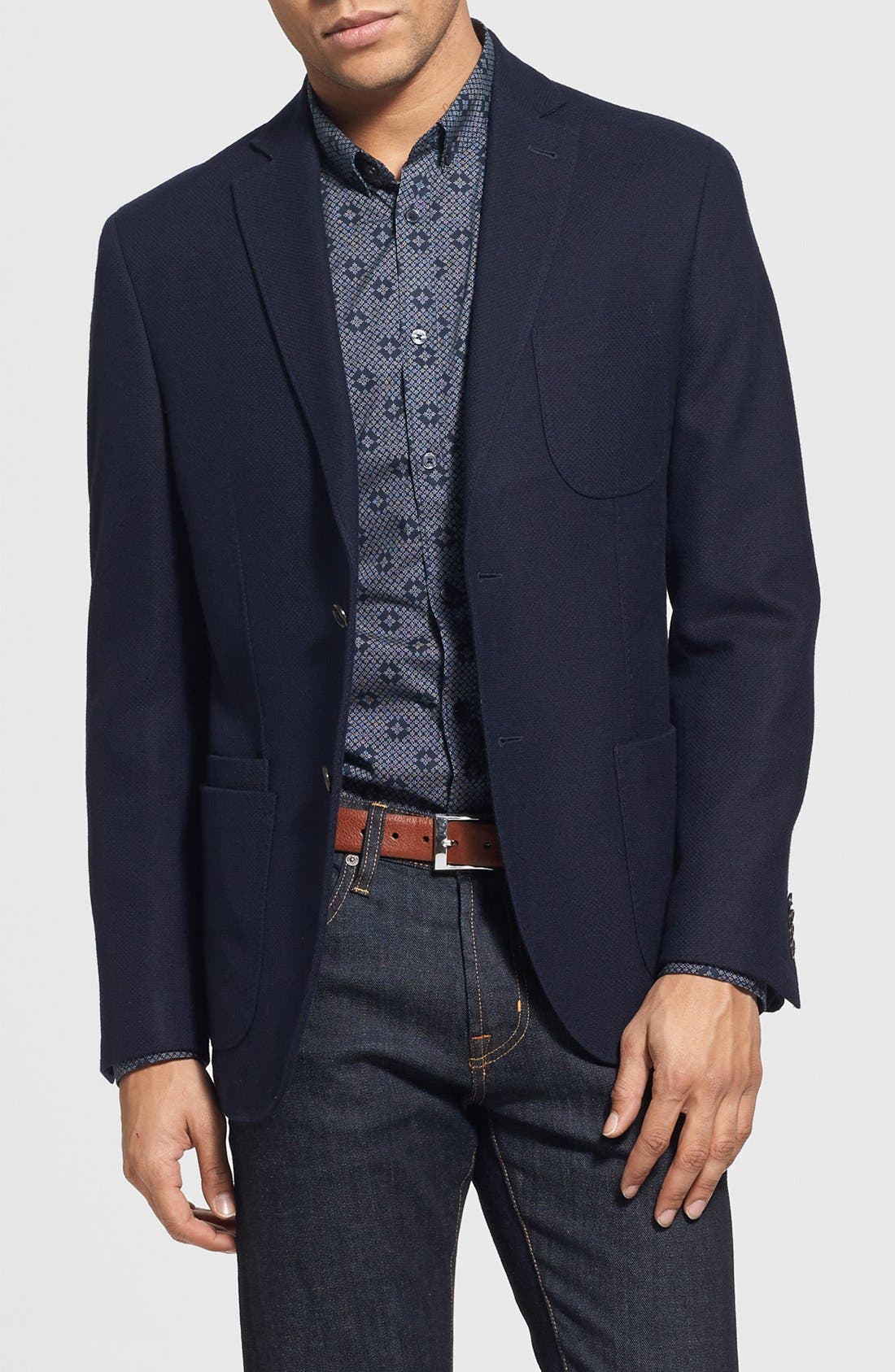 JKT New York 'Bond' Cotton & Wool Blazer Nordstrom