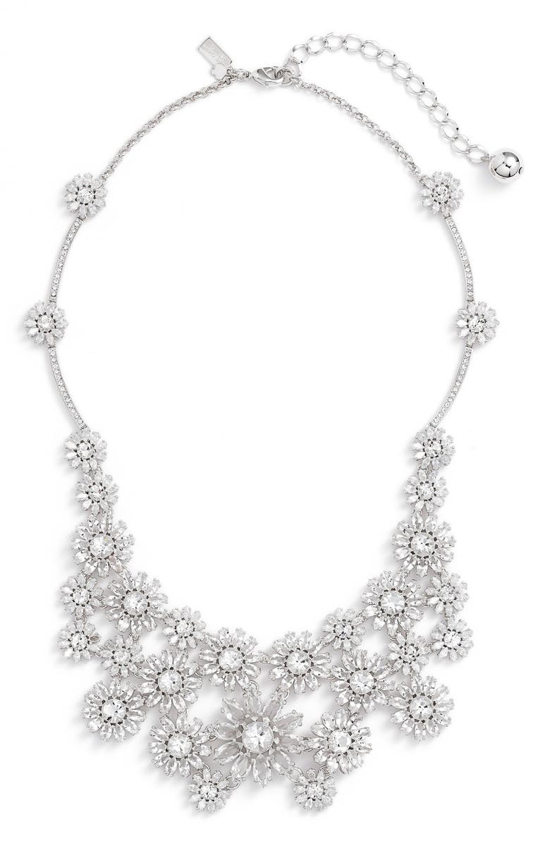 kate spade new york 'crystal bouquet' bib necklace | Nordstrom