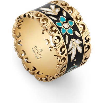 Gucci Icon Blooms Enamel Band