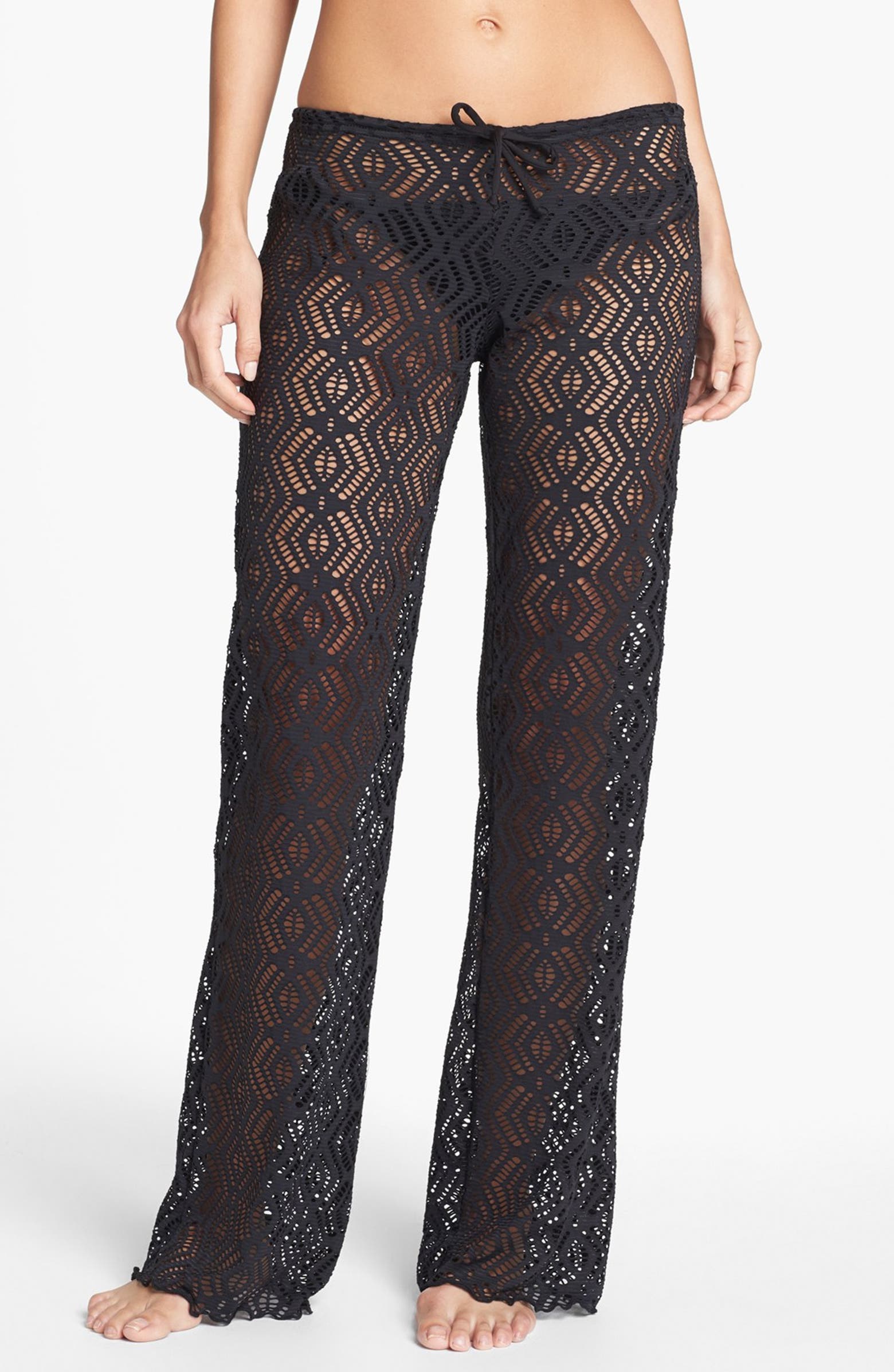 Becca Crochet CoverUp Pants Nordstrom