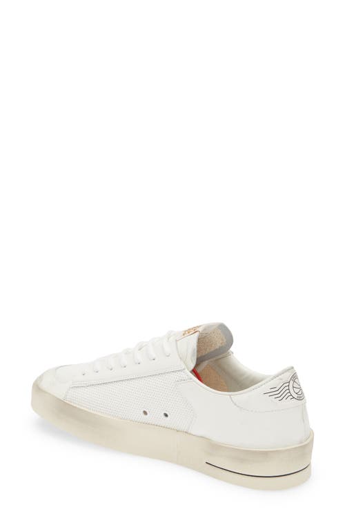 Shop Golden Goose Stardan Mixed Media Sneaker In White/black