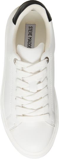  Steve Madden Women's Charlie Sneaker, White Multi Checker, 8.5