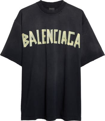 バレンシアガ TAPE TYPE T シャツ | bjland.ws